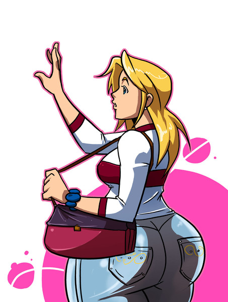 Non Sequiter Butt Waving