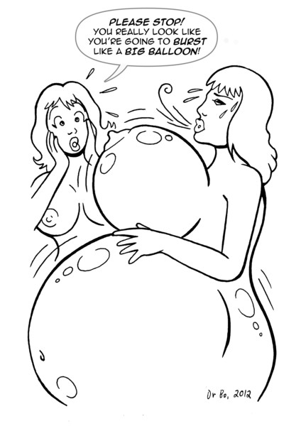 You really look like you're going to burst...