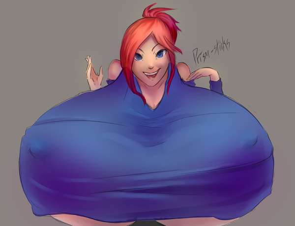 "Oh, honey, I can get bigger than this" "Oh, honey, I can get bigger than this"